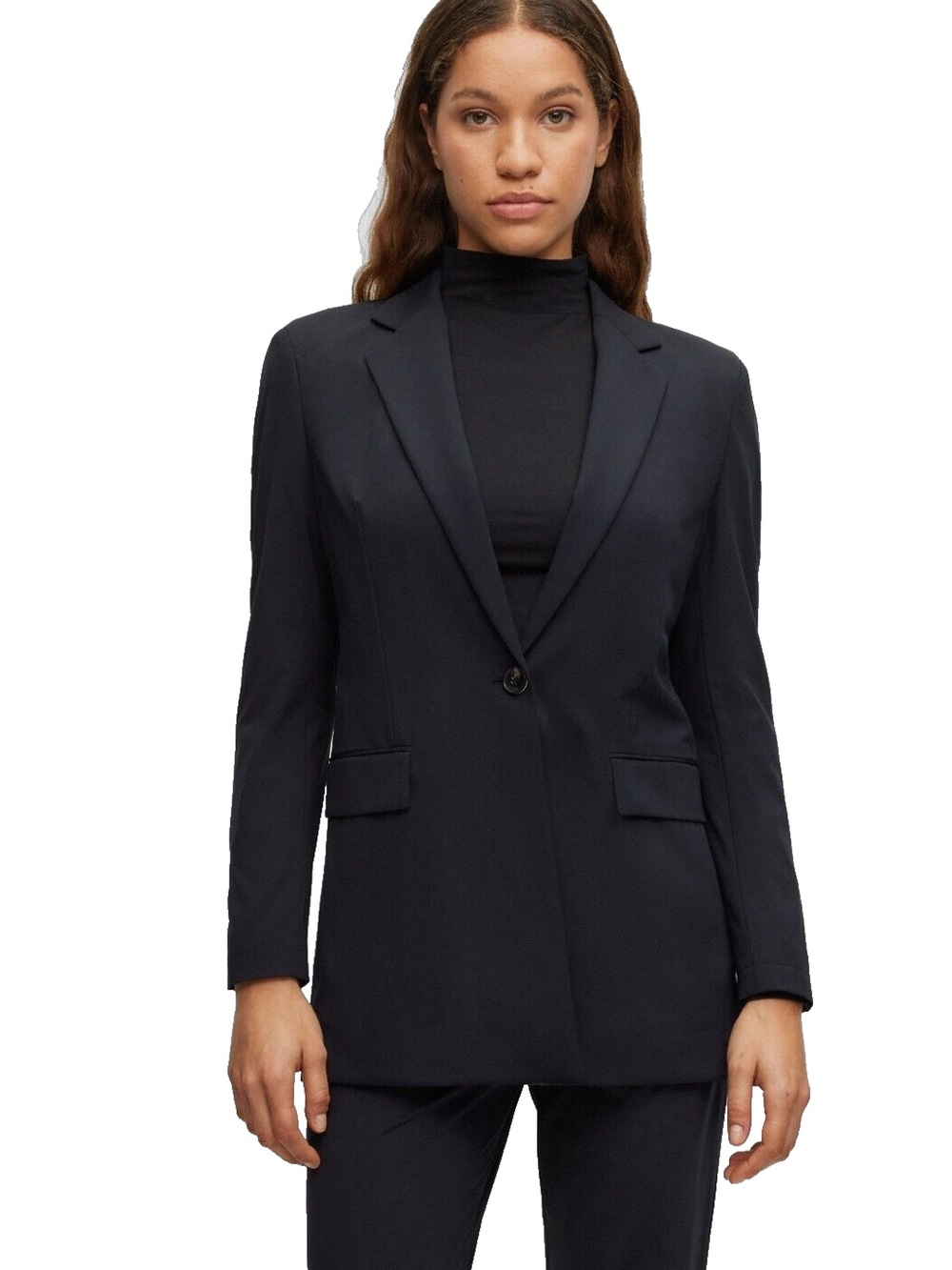 Boss Black Single-Button Tailored Blazer
